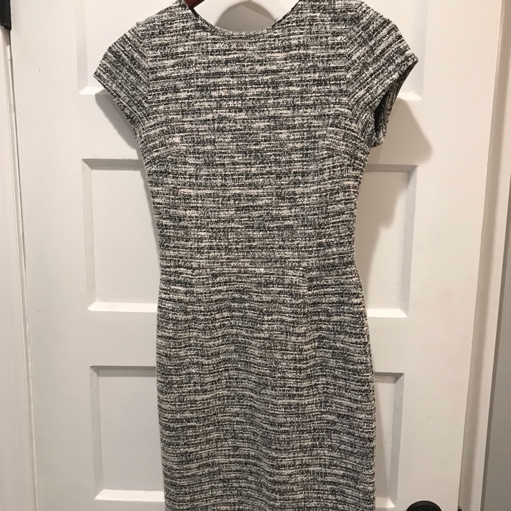 Aqua stretch over the knee dress.